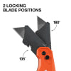 FLICKBLADE™ 2-in-1 Utility Knife/Scraper with Blade Storage