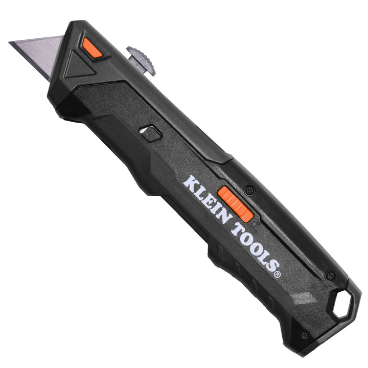 Auto-Loading Retractable Utility Knife with Dual-Sided Blade Magazine