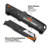 Auto-Loading Retractable Utility Knife with Dual-Sided Blade Magazine