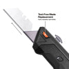 Auto-Loading Retractable Utility Knife with Dual-Sided Blade Magazine