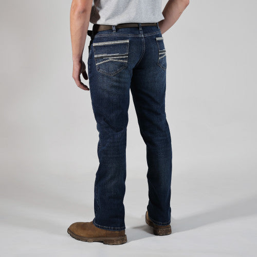 McKey Straight Fit Boot Cut Jeans