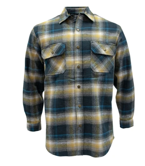 Fort Scott Flannel Plaid Shirt