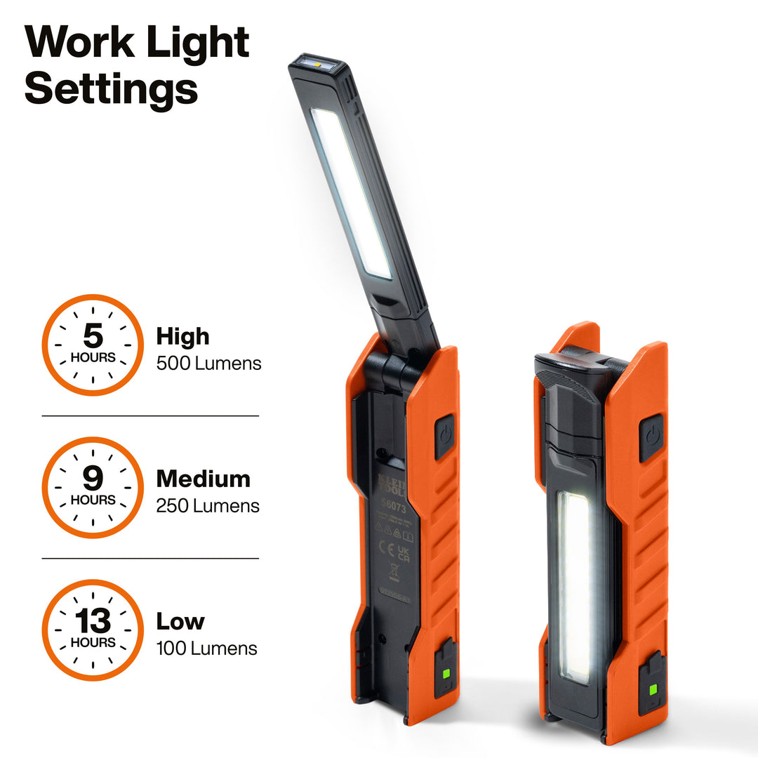 Rechargeable Handheld Folding Work Light