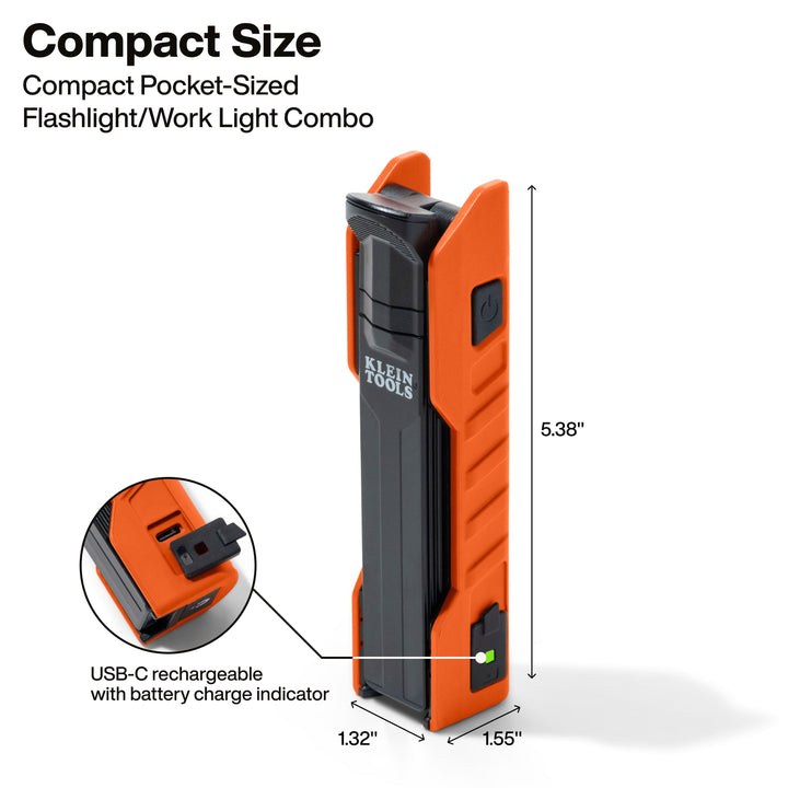 Rechargeable Handheld Folding Work Light