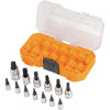 Knurled TORX® Bit Socket Set, 13-Piece