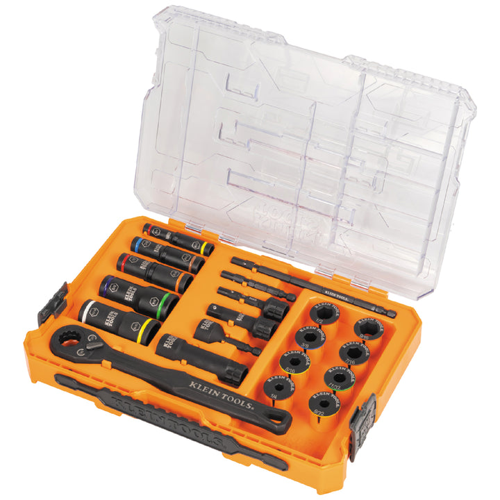65240 KNECT™ Impact Pass Through and Deep-Well Flip Socket Set, 20-Piece
