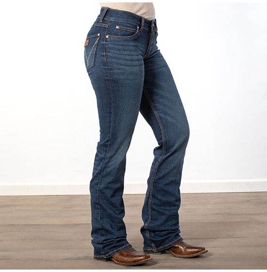 09MWZMS Women's Wrangler Retro® Mae Mid Rise Bootcut Jean