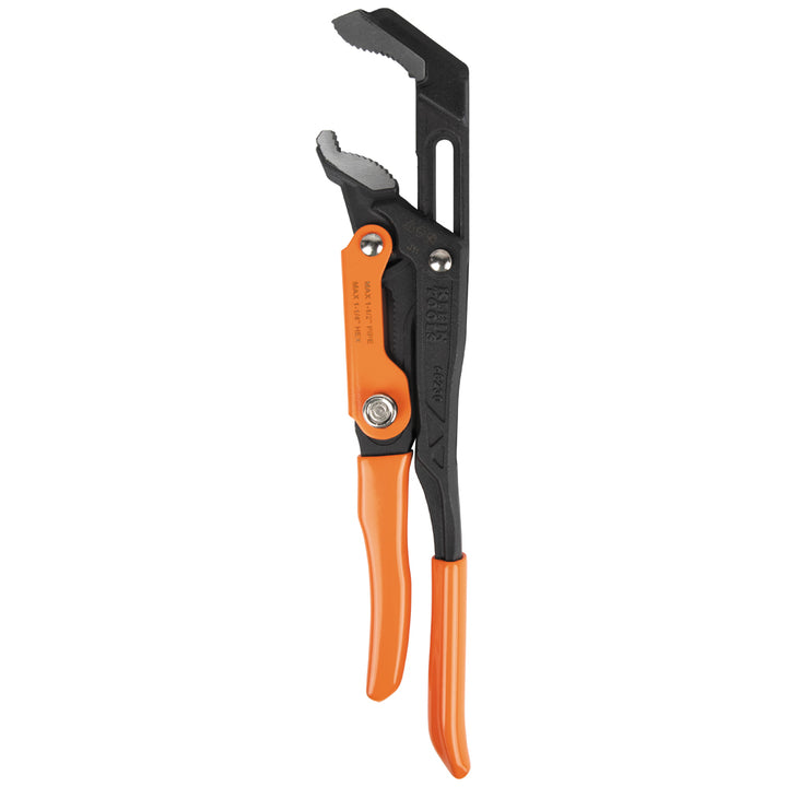 Quick-Adjust S-Jaw Pipe Wrench, 13-Inch