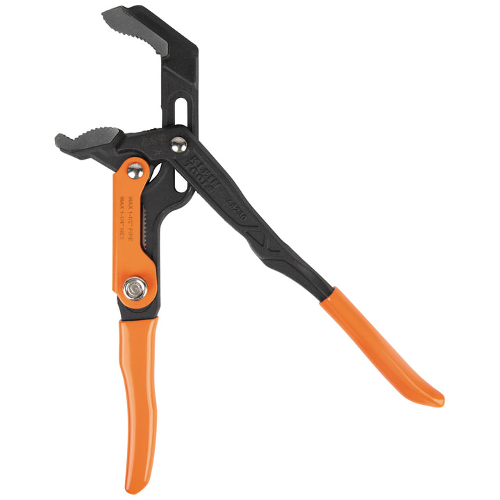 Quick-Adjust S-Jaw Pipe Wrench, 13-Inch