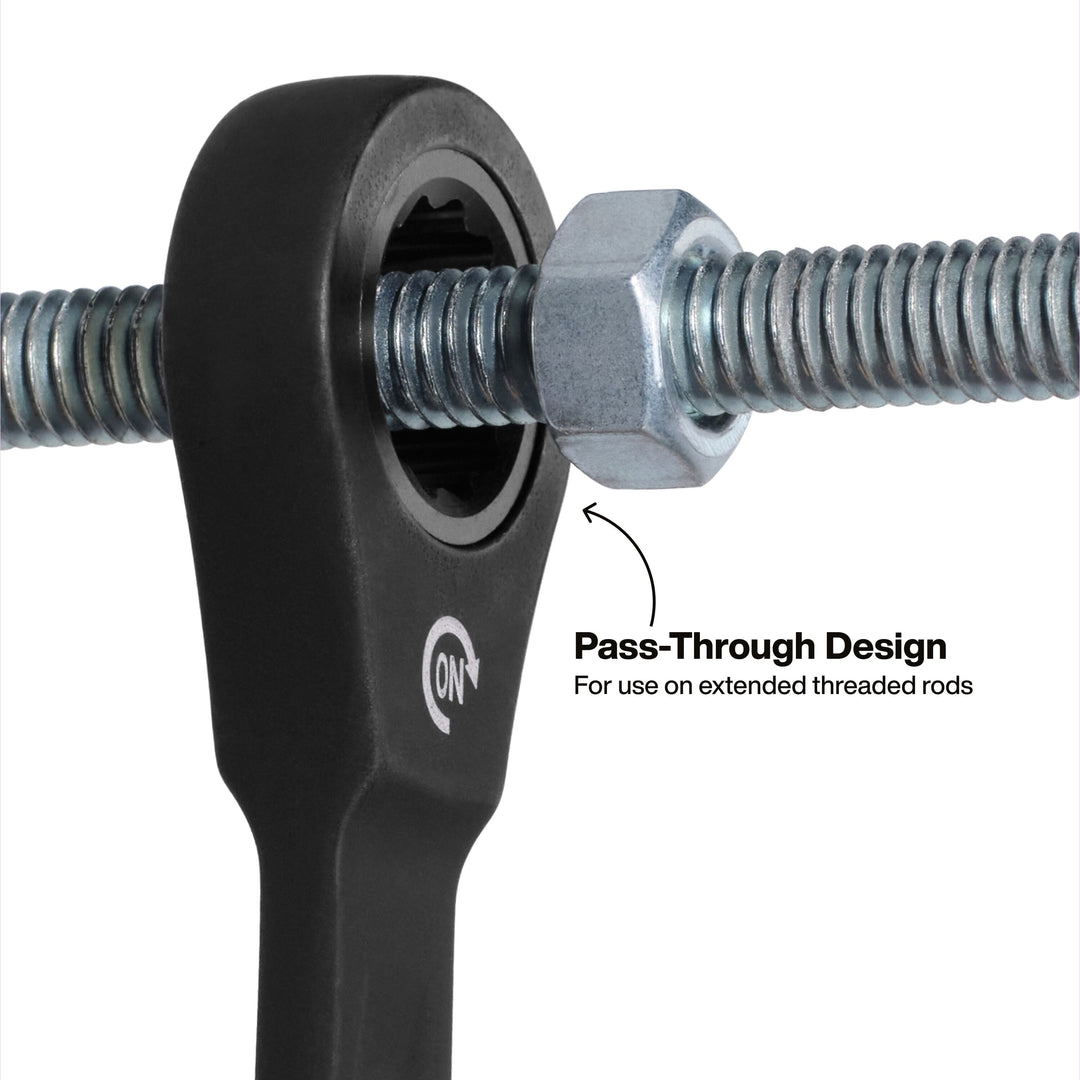 Ratcheting Combination Wrench Set, SAE / Metric, 18-Piece