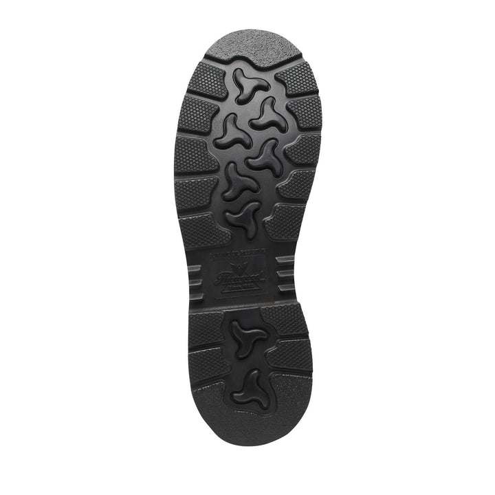 Black sole of a boot on a white background. 