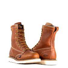 814-4364 AMERICAN HERITAGE – 8″ TOBACCO PLAIN TOE MAXWEAR WEDGE™