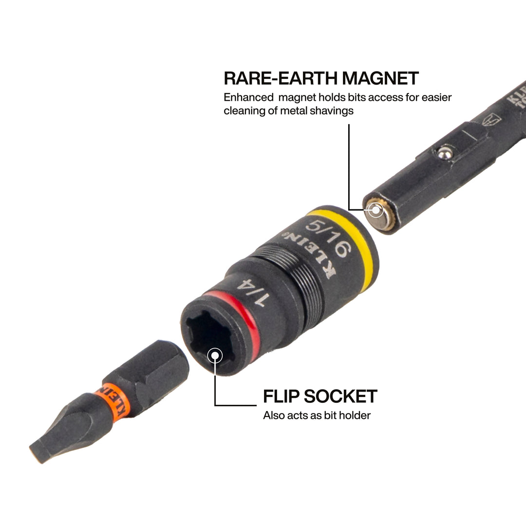 Impact-Rated Flip Socket Conduit Reamer Driver