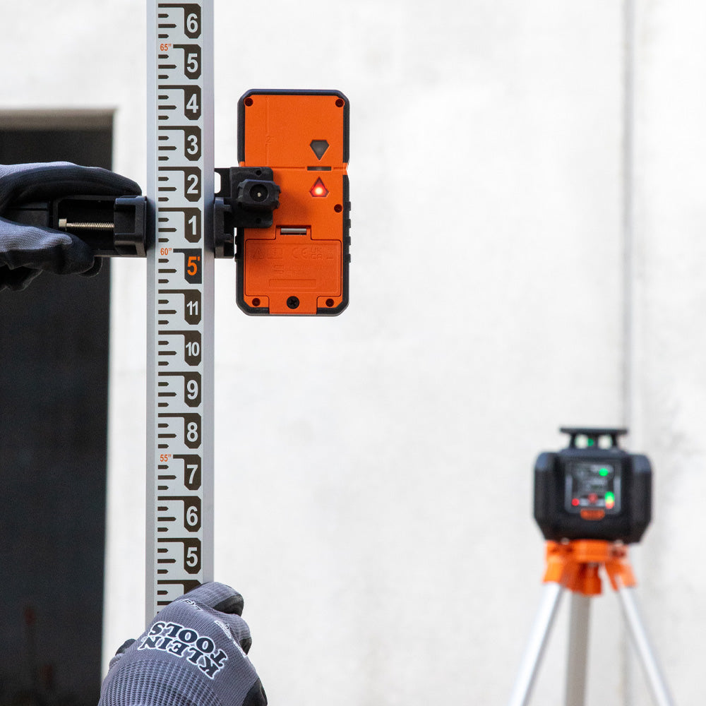 93RLS  Green Rotary Laser Level, Self-Leveling with Plumb Spot and Tripod