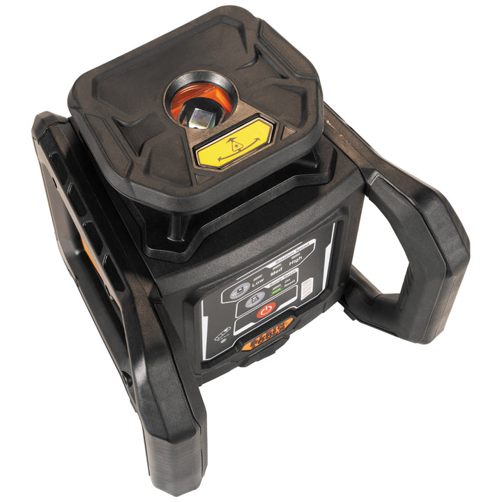 93RLS  Green Rotary Laser Level, Self-Leveling with Plumb Spot and Tripod