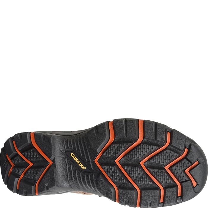 Boot tread with a white background. 