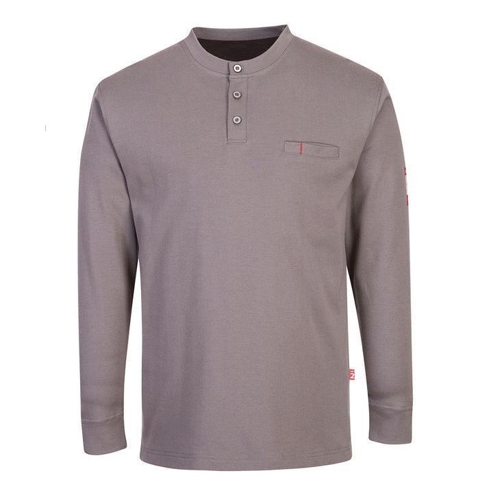 FR32  Bizflame Knit Antistatic FR Henley