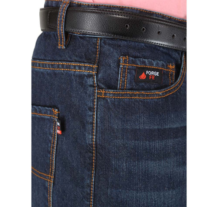 MFRJ-101 Fr Blue Faded Cross Hatch Jeans