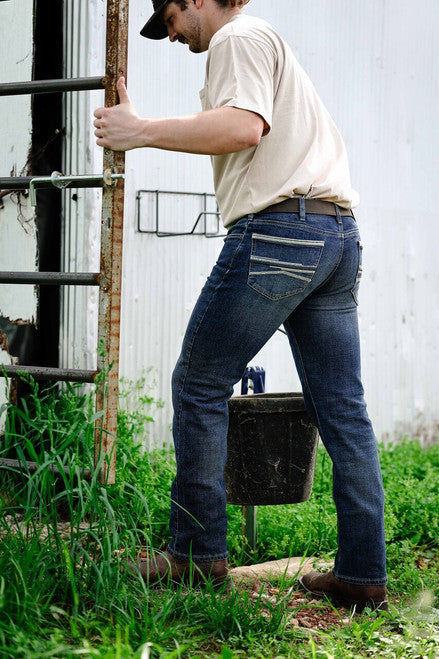 McKey Straight Fit Boot Cut Jeans