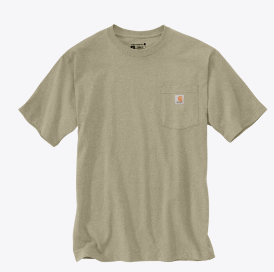 LOOSE FIT HEAVYWEIGHT SHORT-SLEEVE POCKET T-SHIRT