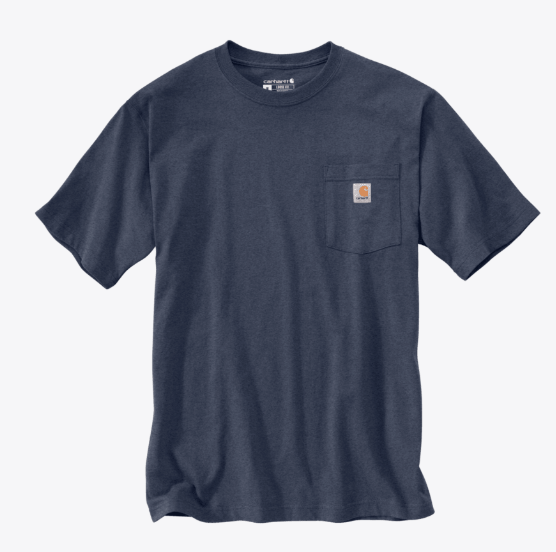 LOOSE FIT HEAVYWEIGHT SHORT-SLEEVE POCKET T-SHIRT