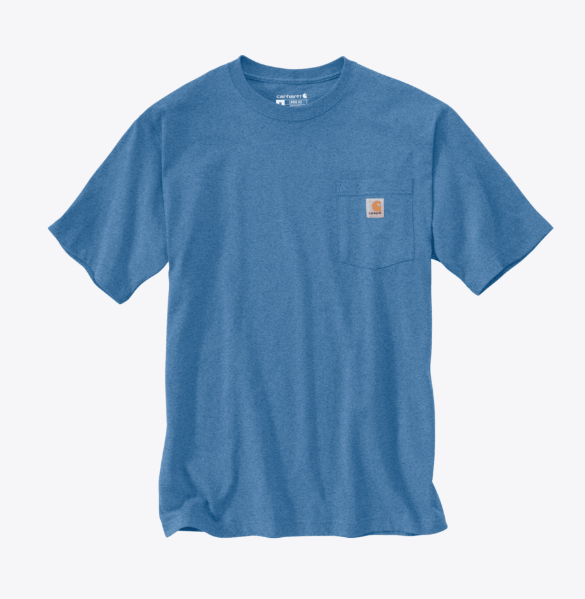 LOOSE FIT HEAVYWEIGHT SHORT-SLEEVE POCKET T-SHIRT