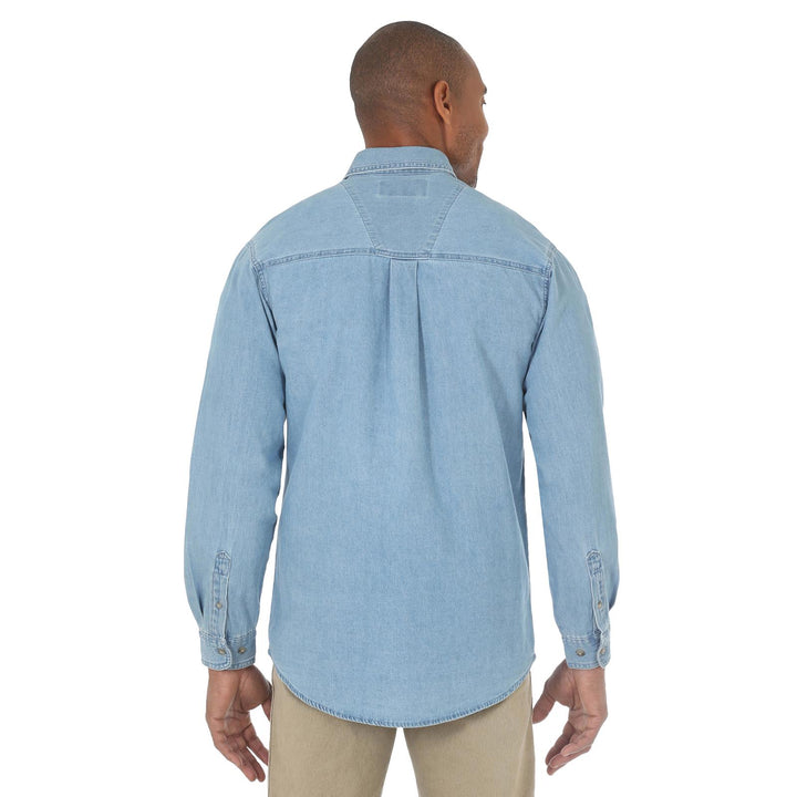 10RAL08DM WRANGLER RUGGED WEAR® DENIM BASIC SHIR