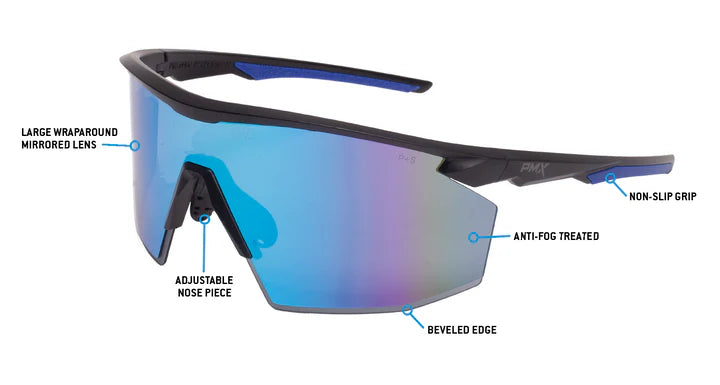 1609 SB11265ST Half Frame PMXSPEC Safety Lense