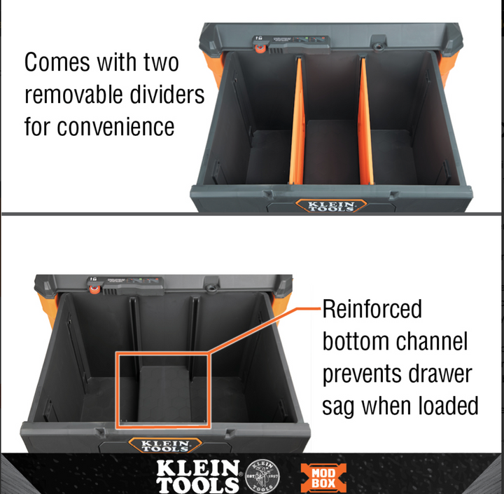 54821MB MODbox™ Two Drawer Rolling Tool Box