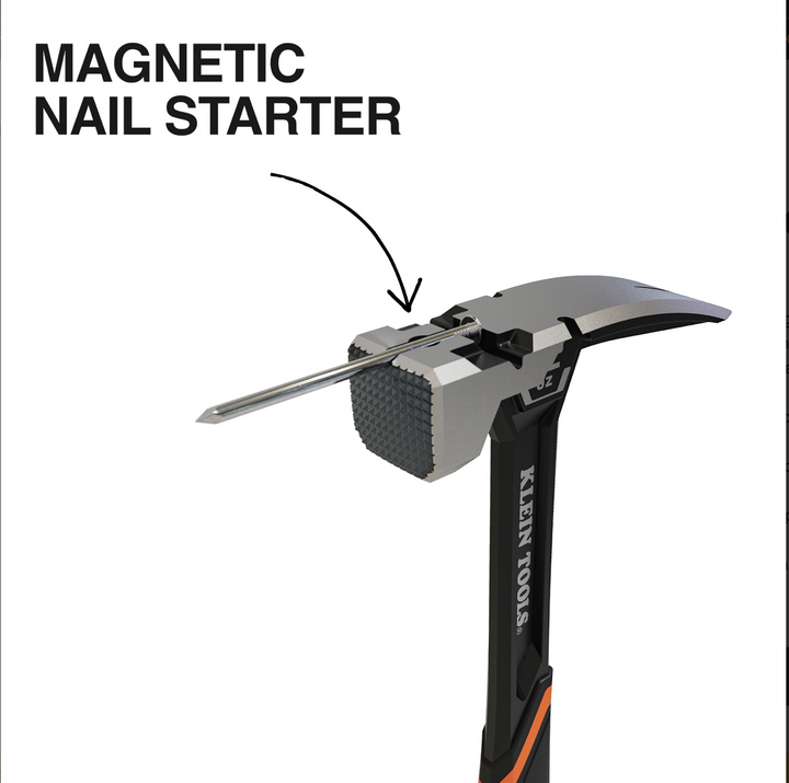 H80922SM Milled Face Steel Claw Hammer, 22-Ounce