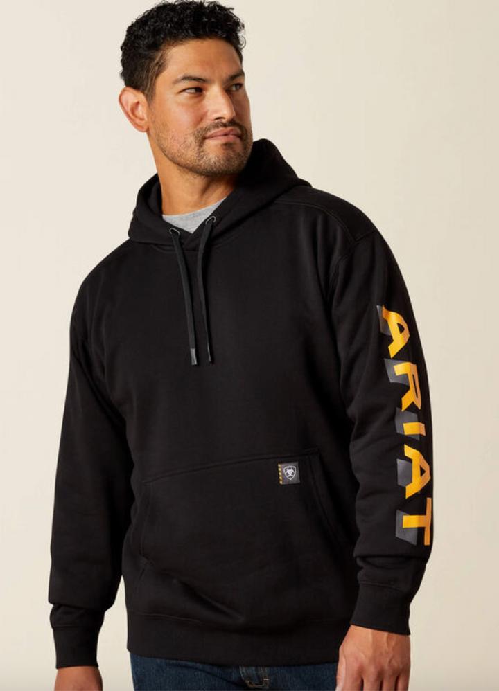 Rebar Lightweight Logo Hoodie