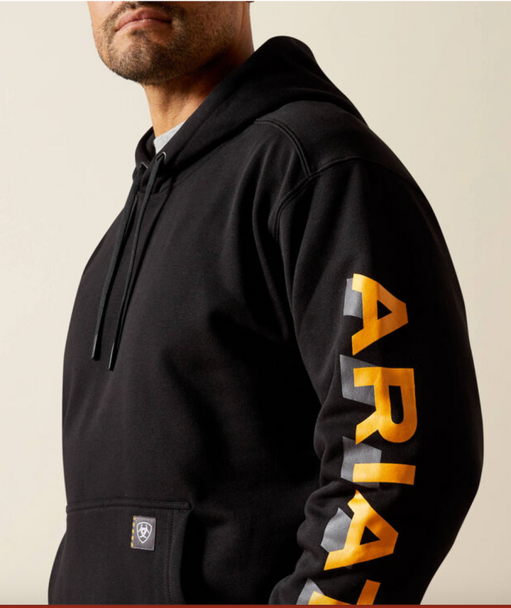 Rebar Lightweight Logo Hoodie
