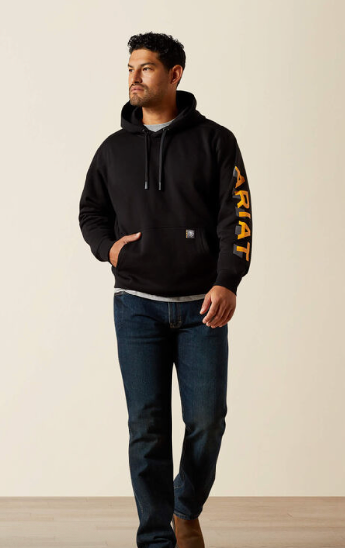 Rebar Lightweight Logo Hoodie