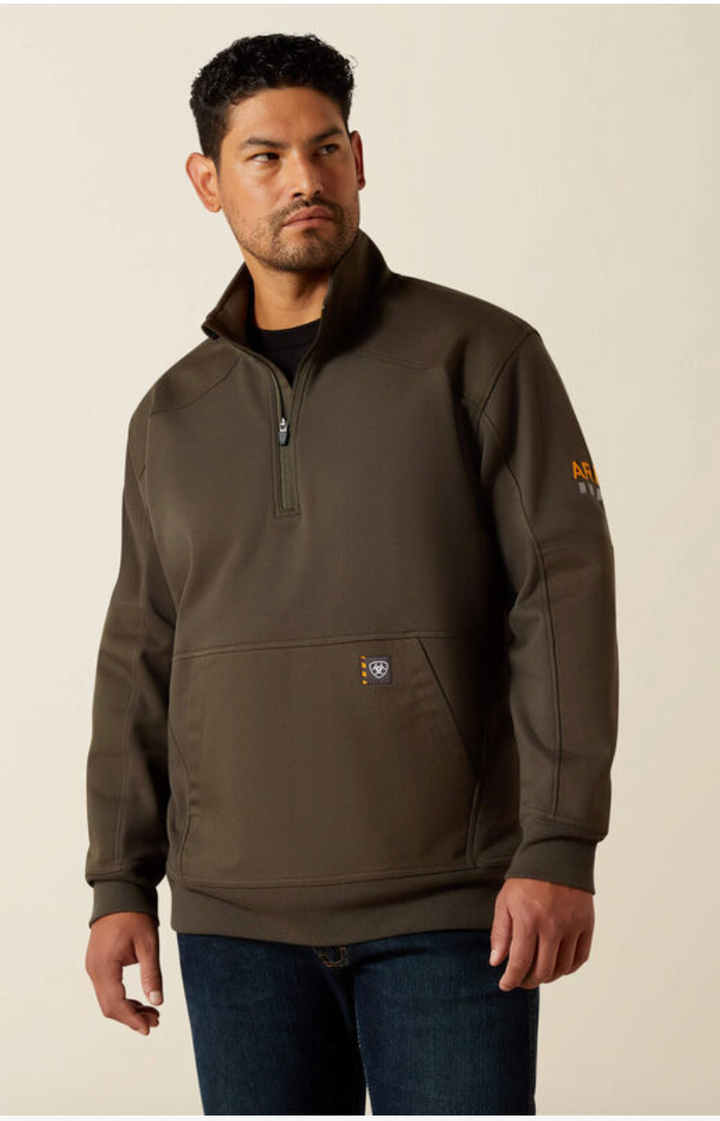 Rebar Workman Duracanvas 1/4 Zip Sweatshirt