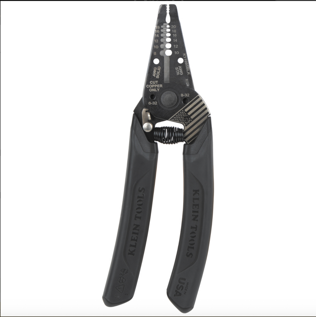 K11095BLK  Klein-Kurve® Blackout Wire Stripper / Cutter, 8-20 AWG