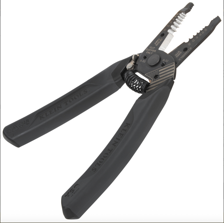 K11095BLK  Klein-Kurve® Blackout Wire Stripper / Cutter, 8-20 AWG