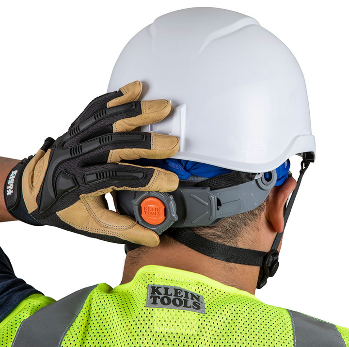 60565 Safety Helmet, Type-2, Vented Class C, White