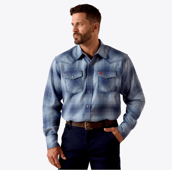 FR Ryan Retro Fit Snap Work Shirt
