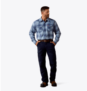 FR Ryan Retro Fit Snap Work Shirt