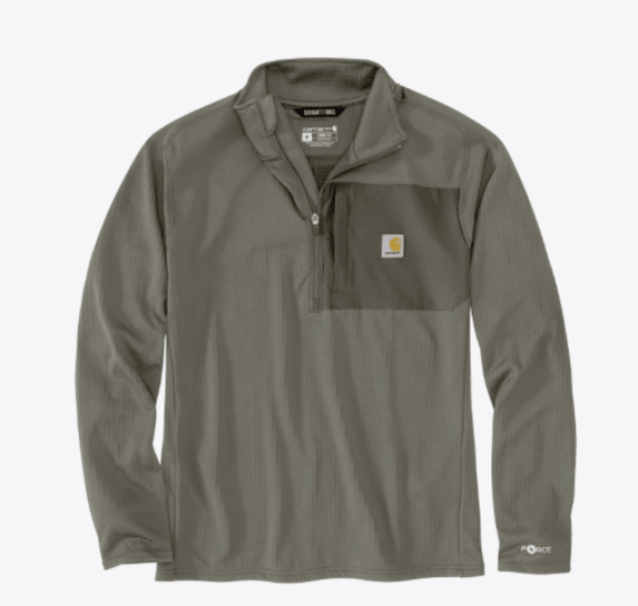 Force Ironwood Relaxed 1/2-Zip Mock Neck