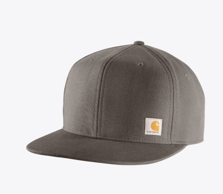 106665 Firm Duck Flat Brim Cap