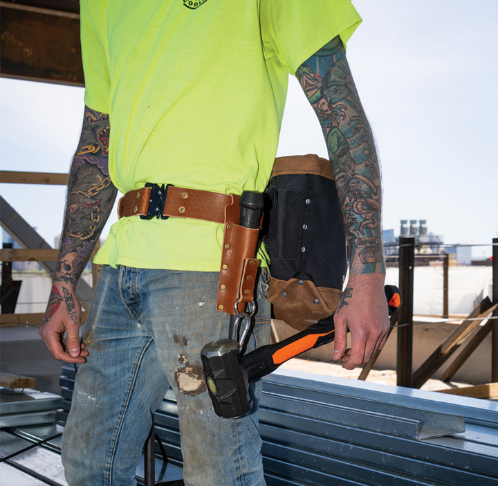 5826 Quick Release Leather Belt