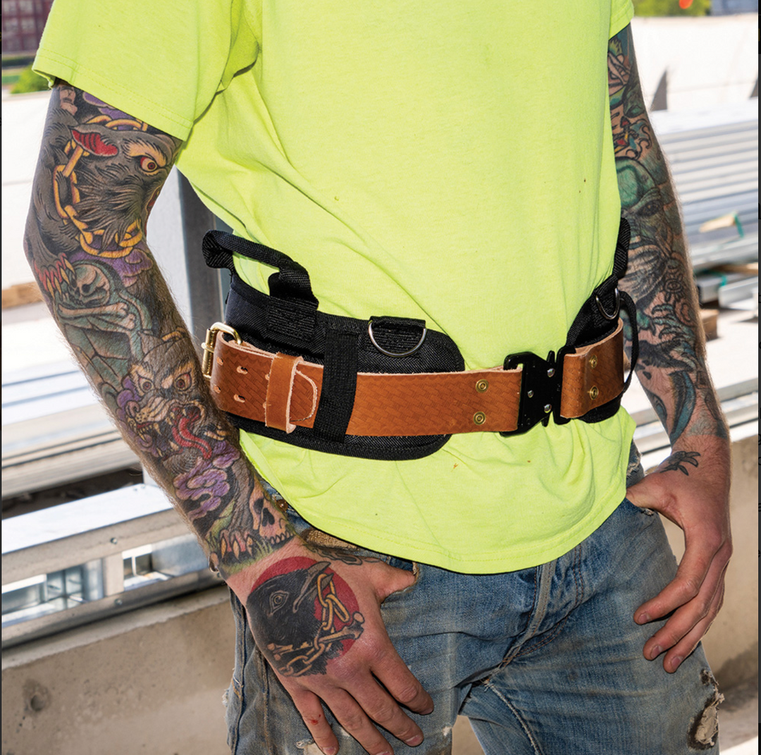 5826 Quick Release Leather Belt