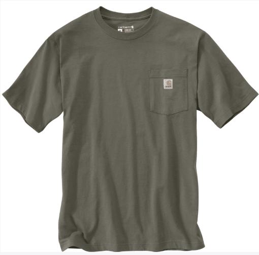 LOOSE FIT HEAVYWEIGHT SHORT-SLEEVE POCKET T-SHIRT