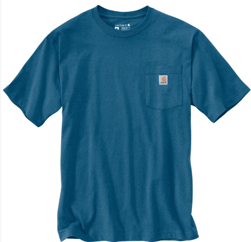 LOOSE FIT HEAVYWEIGHT SHORT-SLEEVE POCKET T-SHIRT