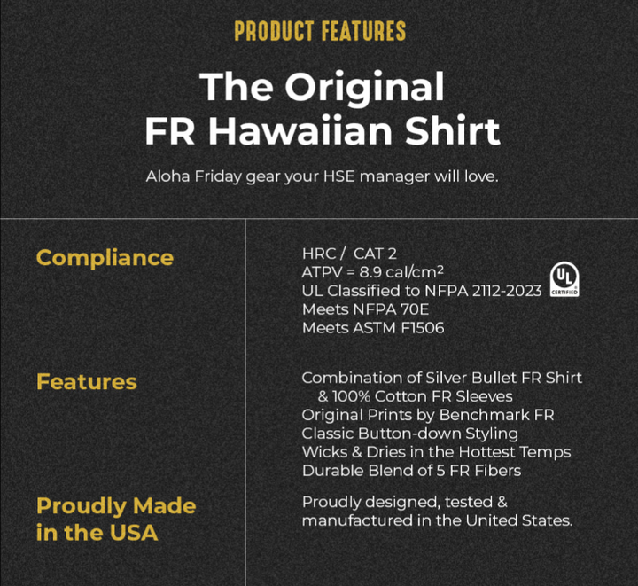 FR Aloha Friday Hawaiian shirt