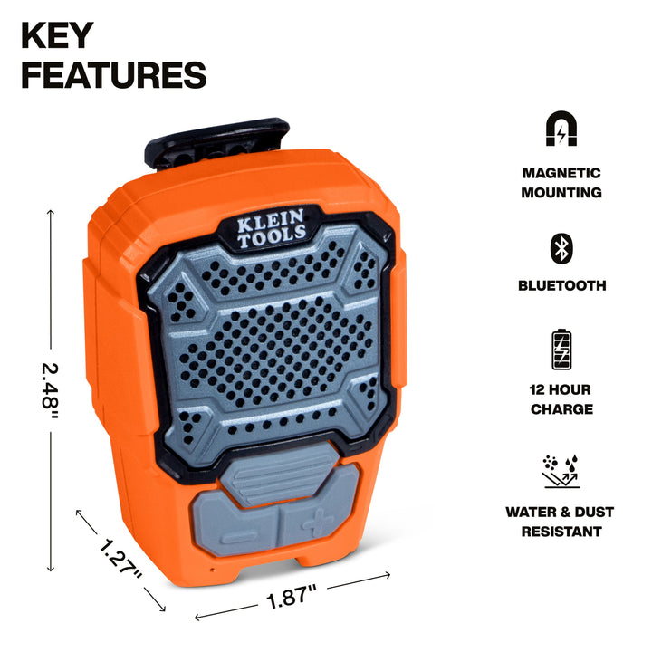Wearable Bluetooth® Speaker