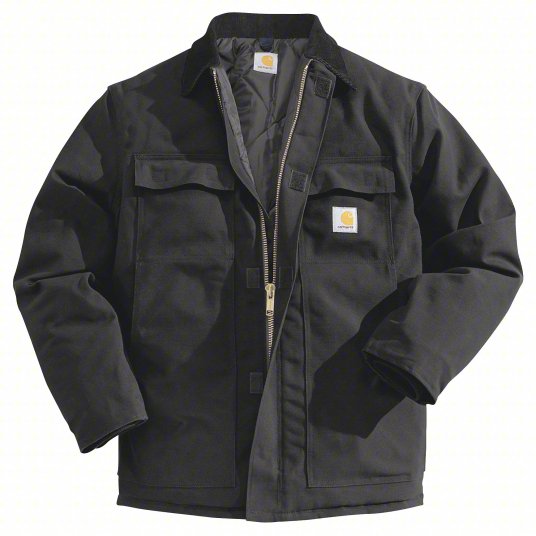 C003 LOOSE FIT FIRM DUCK INSULATED TRADITIONAL COAT - 3 WARMEST RATING