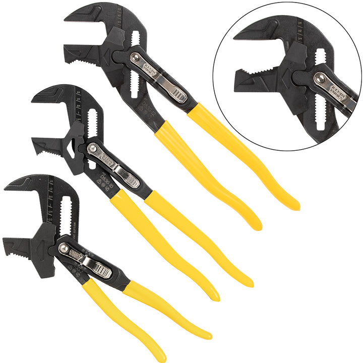Plier Wrench Set, 3-Piece