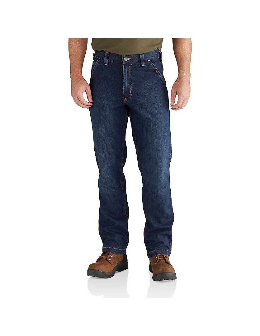 102808 Rugged Flex® Denim Dungaree Pants